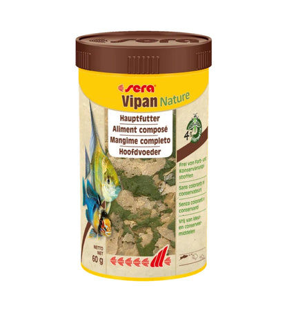 SERA PESCI MANGIME VIPAN NATURE 250 ML