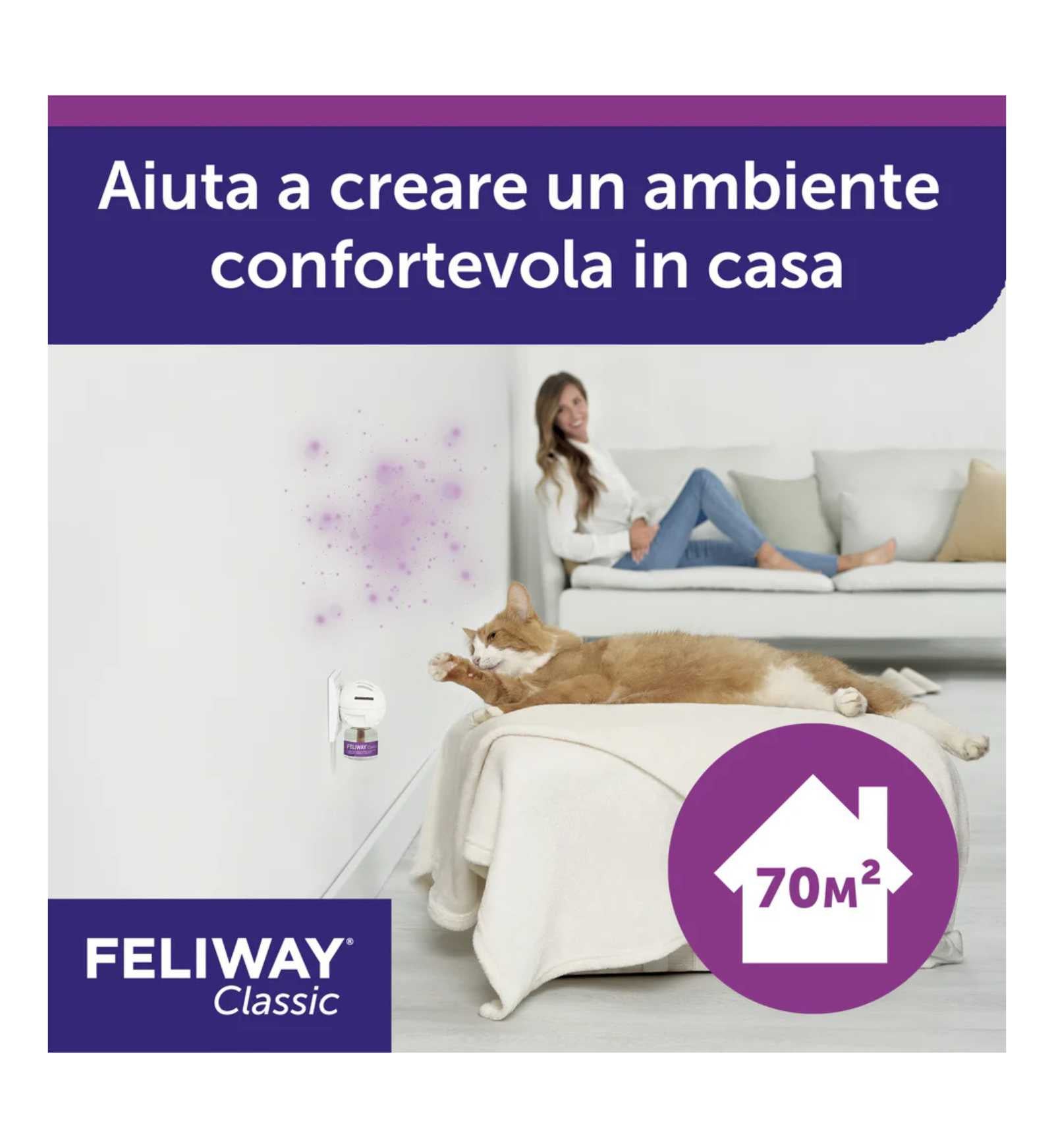 CEVA GATTO FELIWAY CLASSIC RICARICA DA 48 ML