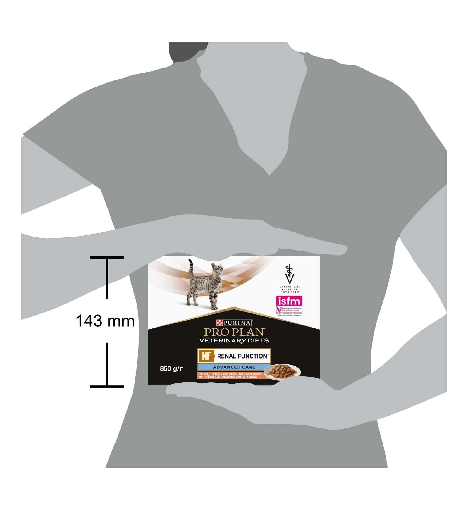 PURINA VETERINARY DIET GATTO NF ADVANCE CARE AL SALMONE DA 85 GR IN BUSTINA