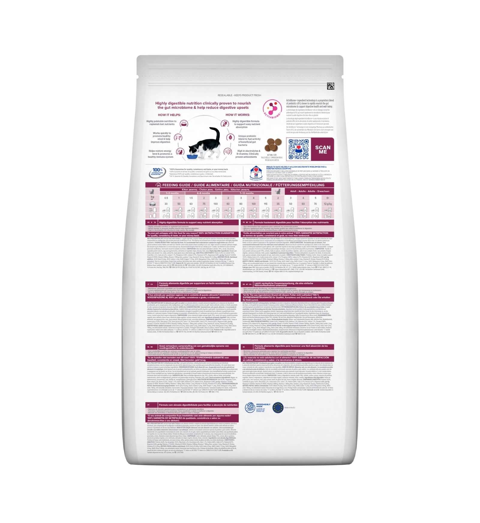 HILL'S PRESCRIPTION DIET GATTO I/D