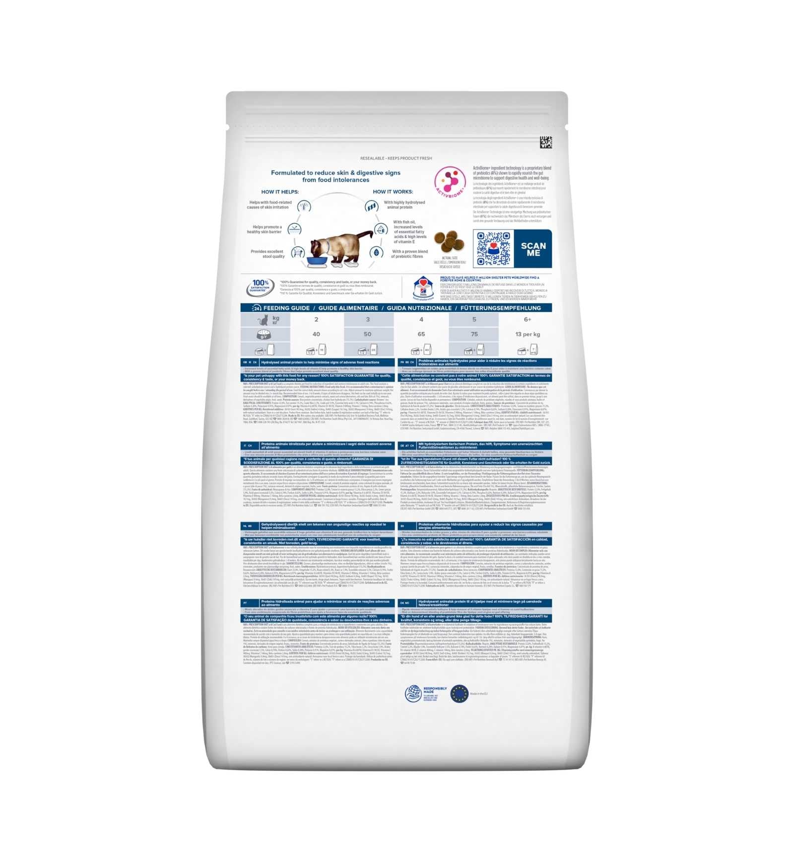 HILL'S PRESCRIPTION DIET GATTO Z/D