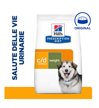 HILL'S  PRESCRIPTION DIET CANE  C/D MULTICARE URINARY + METABOLIC 12KG