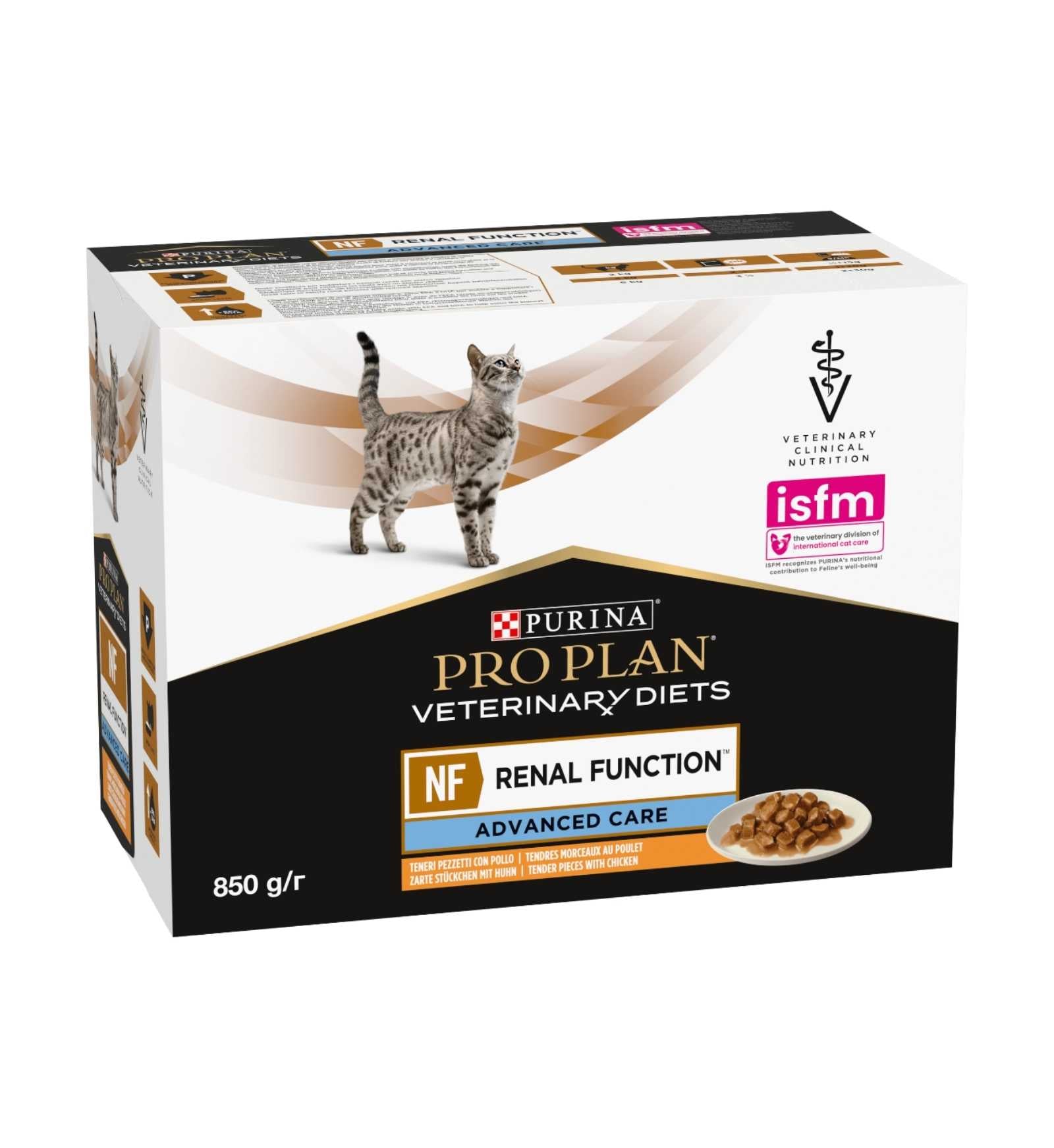 PURINA VETERINARY DIET GATTO NF ADVANCE CARE AL POLLO DA 85 GR IN BUSTINA