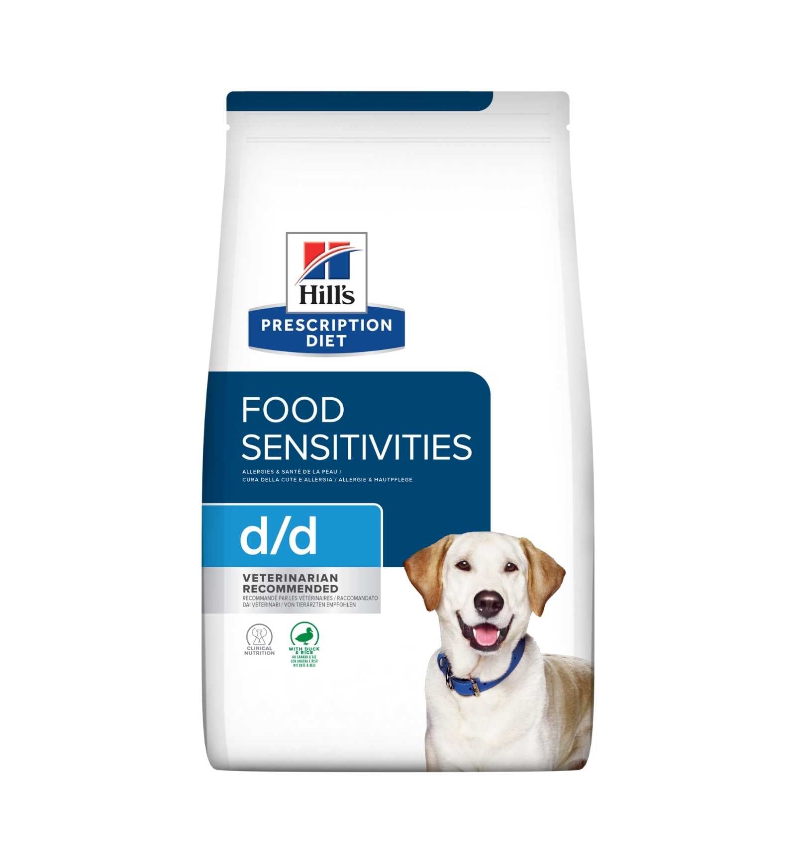 HILL'S  PRESCRIPTION DIET CANE  D/D FOOD SENSITIVITIES ANATRA E RISO 12KG
