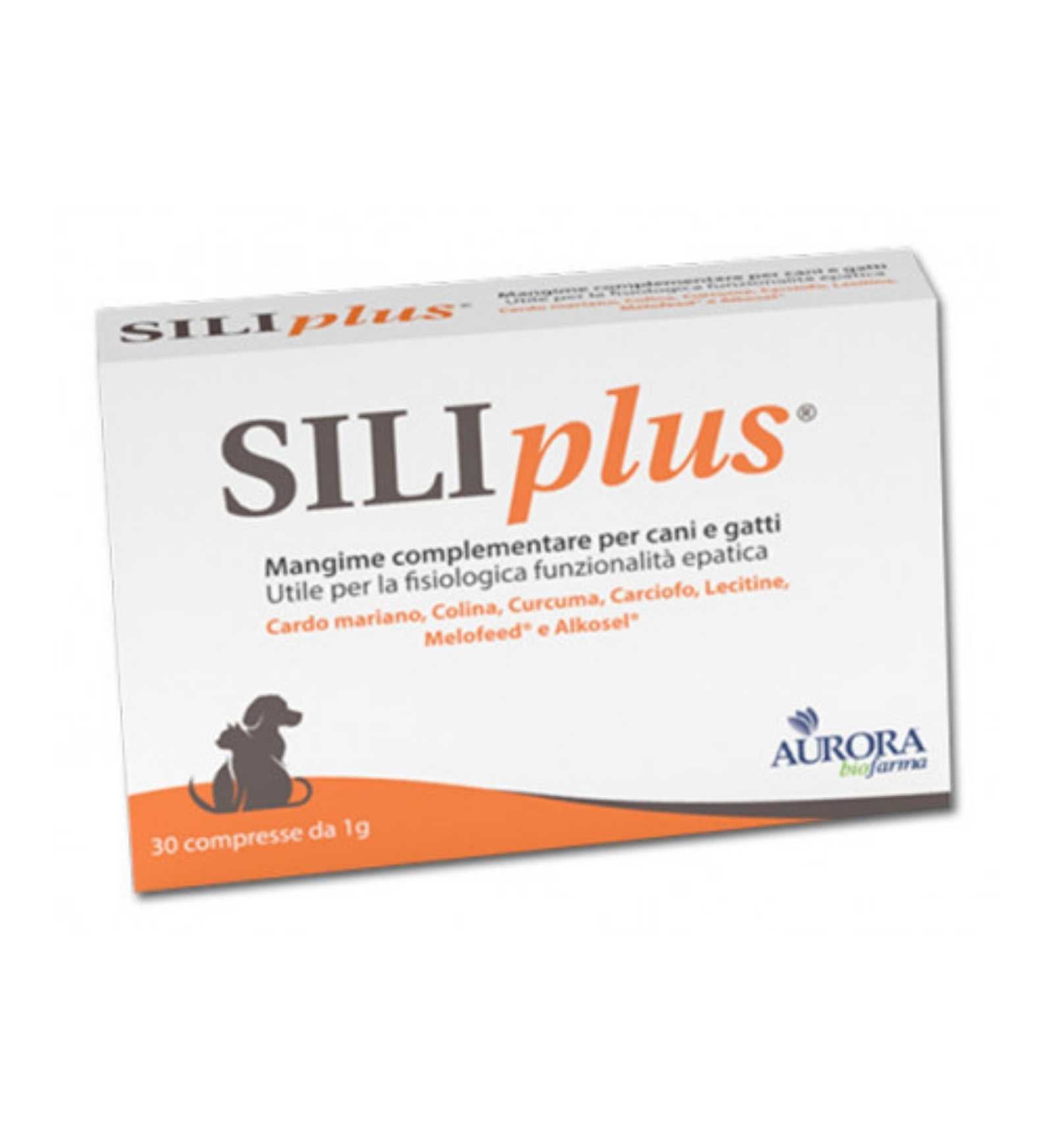 AURORA BIOFARMA CANE E GATTO SILIPLUS 30 COMPRESSE