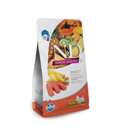 FARMINA N&D TROPICAL SELECTION CANE ADULT MINI SALMONE  DA 1,5 KG