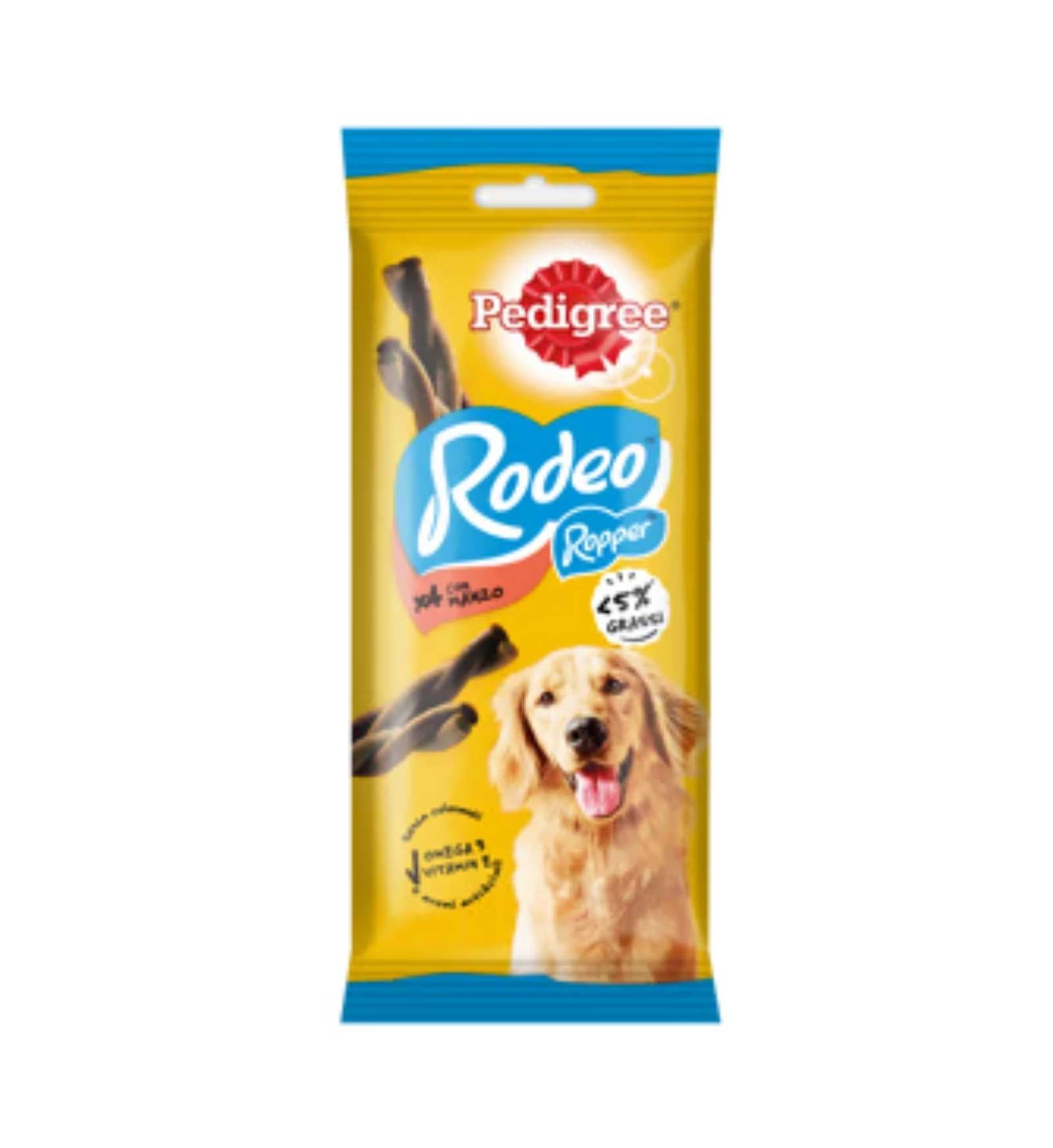 PEDIGREE CANE SNACK ROPPER MANZO 4 PEZZI DA 70 GR