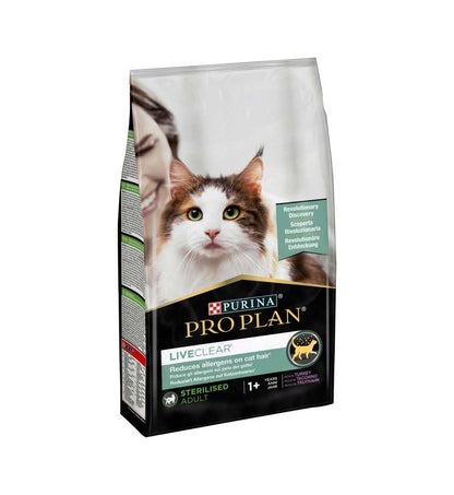 PURINA PRO PLAN GATTO LIVECLEAR STERILIZZATO AL TACCHINO DA 1,4 KG