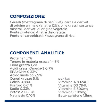 HILL'S  PRESCRIPTION DIET CANE  D/D FOOD SENSITIVITIES ANATRA E RISO 12KG