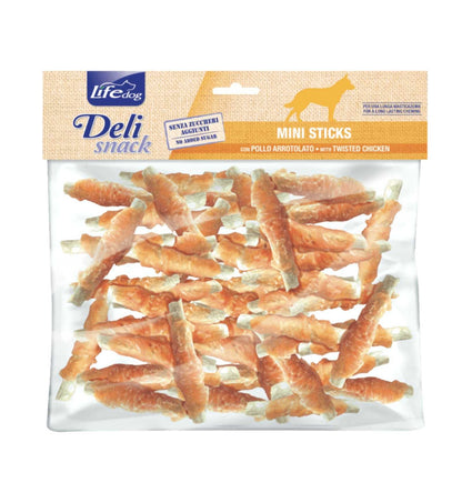 LIFEPETCARE CANE SNACK MASTICATIVI MINI DI POLLO
