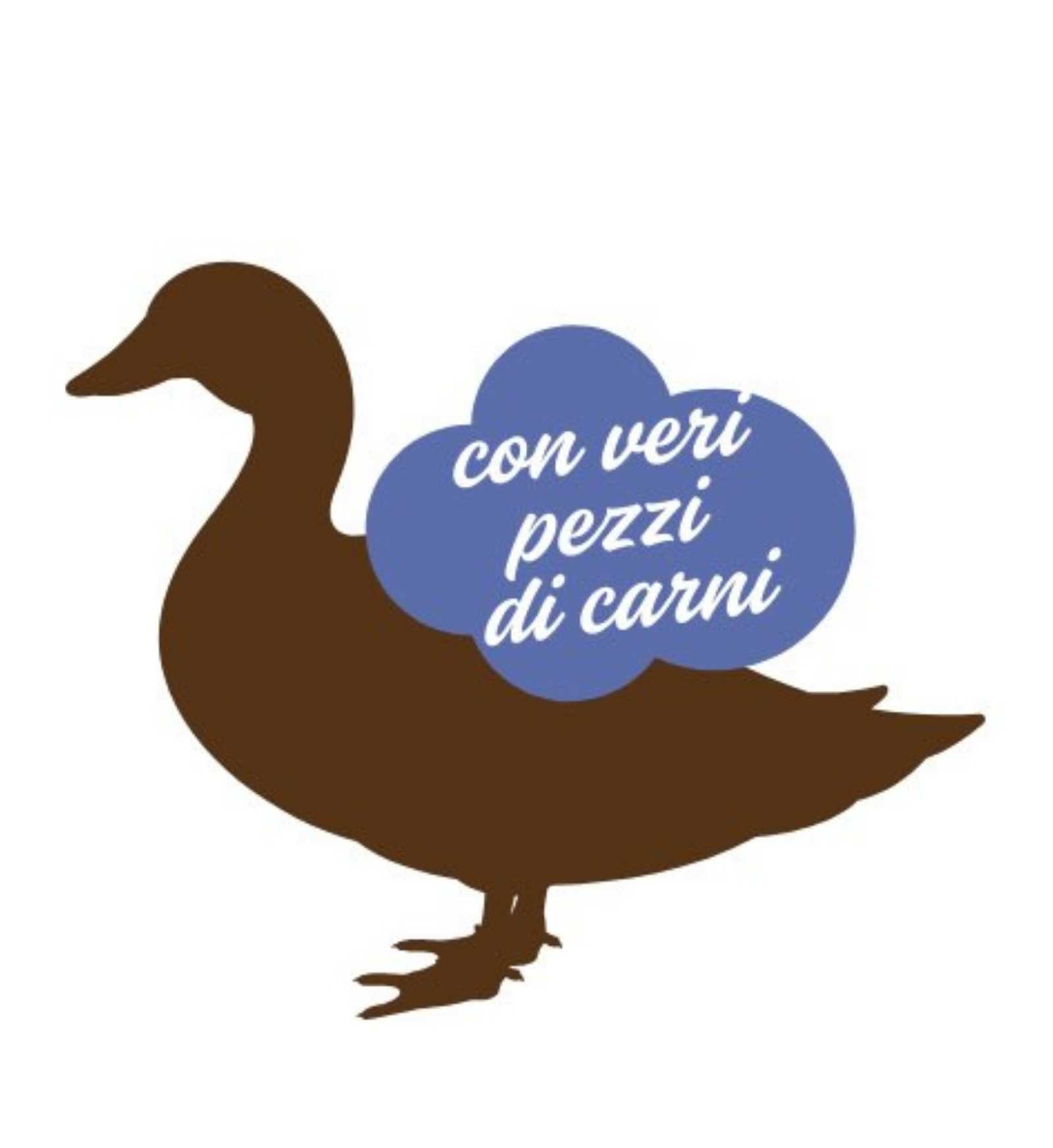 STUZZY CANE CON ANATRA IN VASCHETTA