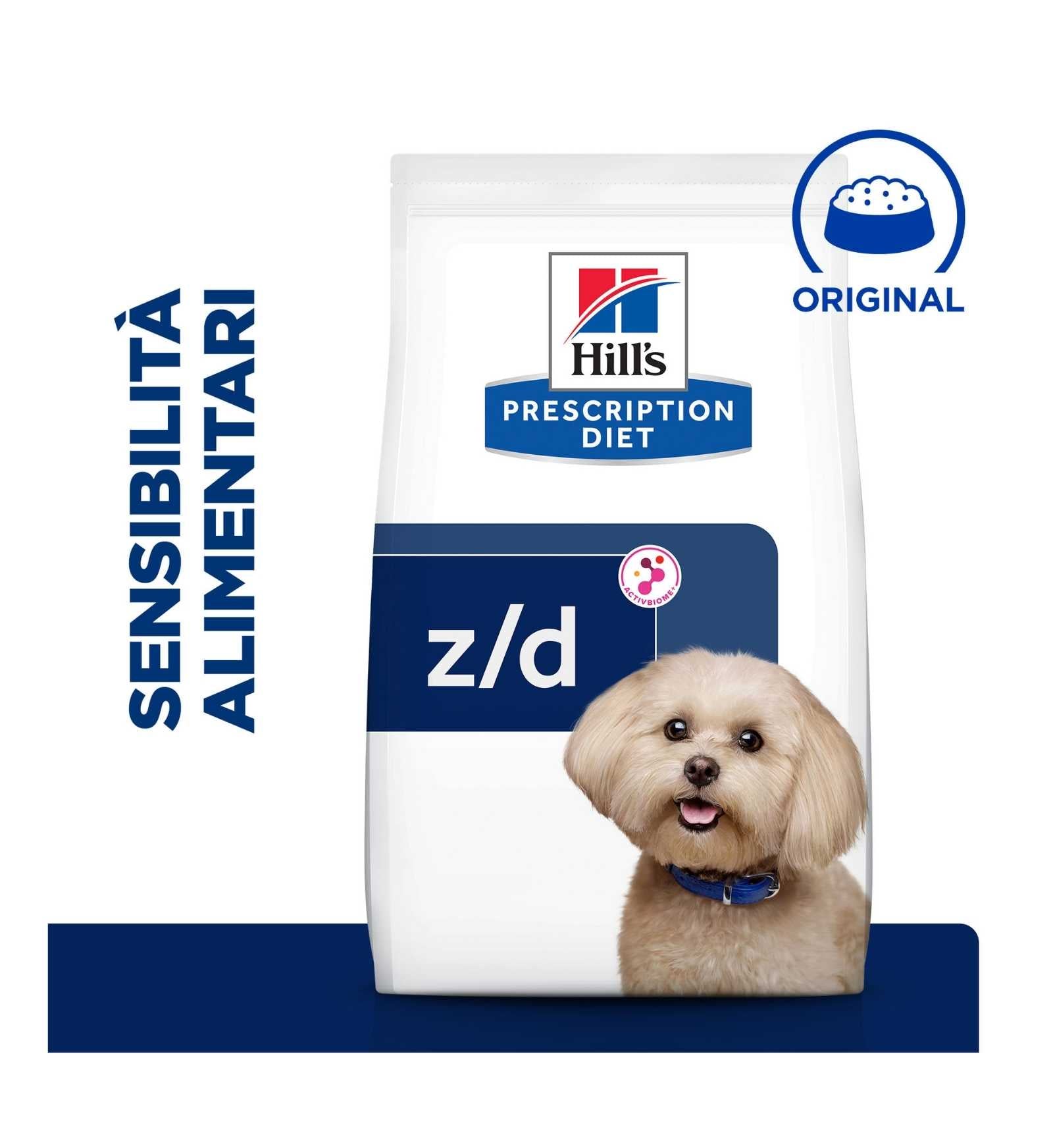 HILL'S PRESCRIPTION DIET CANE Z/D MINI FOOD SENSITIVITIES ADULT ORIGINAL