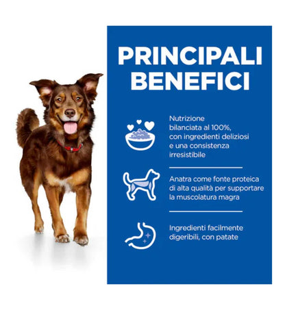 HILL'S SCIENCE PLAN CANE ADULT MEDIUM ANATRA E PATATE DA 12 KG