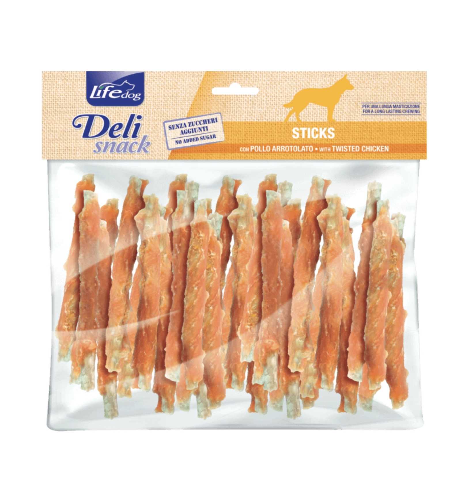 LIFEPETCARE CANE SNACK MASTICATIVI DI POLLO