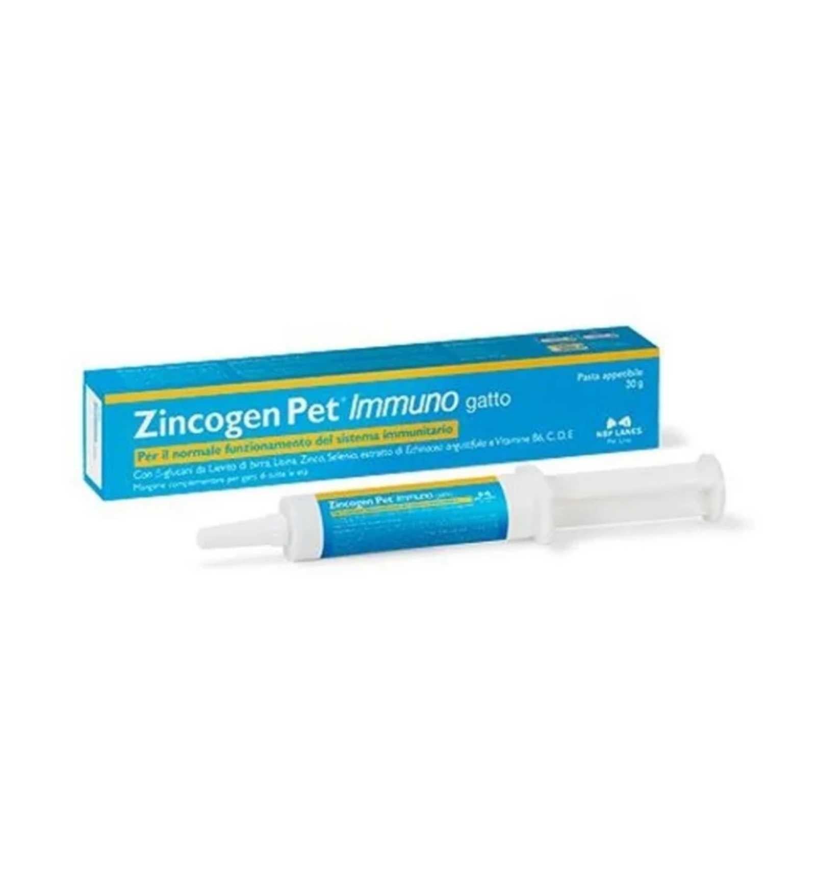 NBF LANES  GATTO ZINCOGEN GATTO IMMUNO PASTA 30 GR