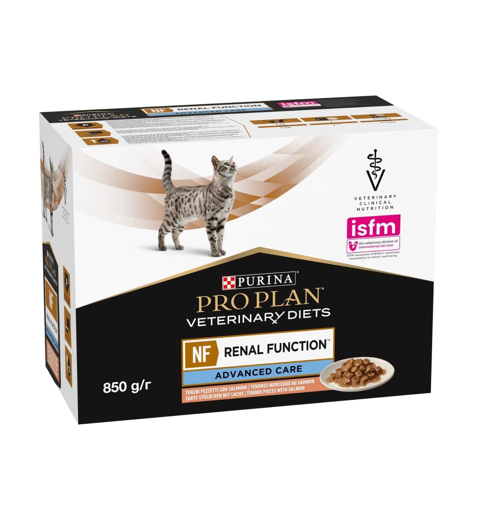 PURINA VETERINARY DIET GATTO NF ADVANCE CARE AL SALMONE DA 85 GR IN BUSTINA