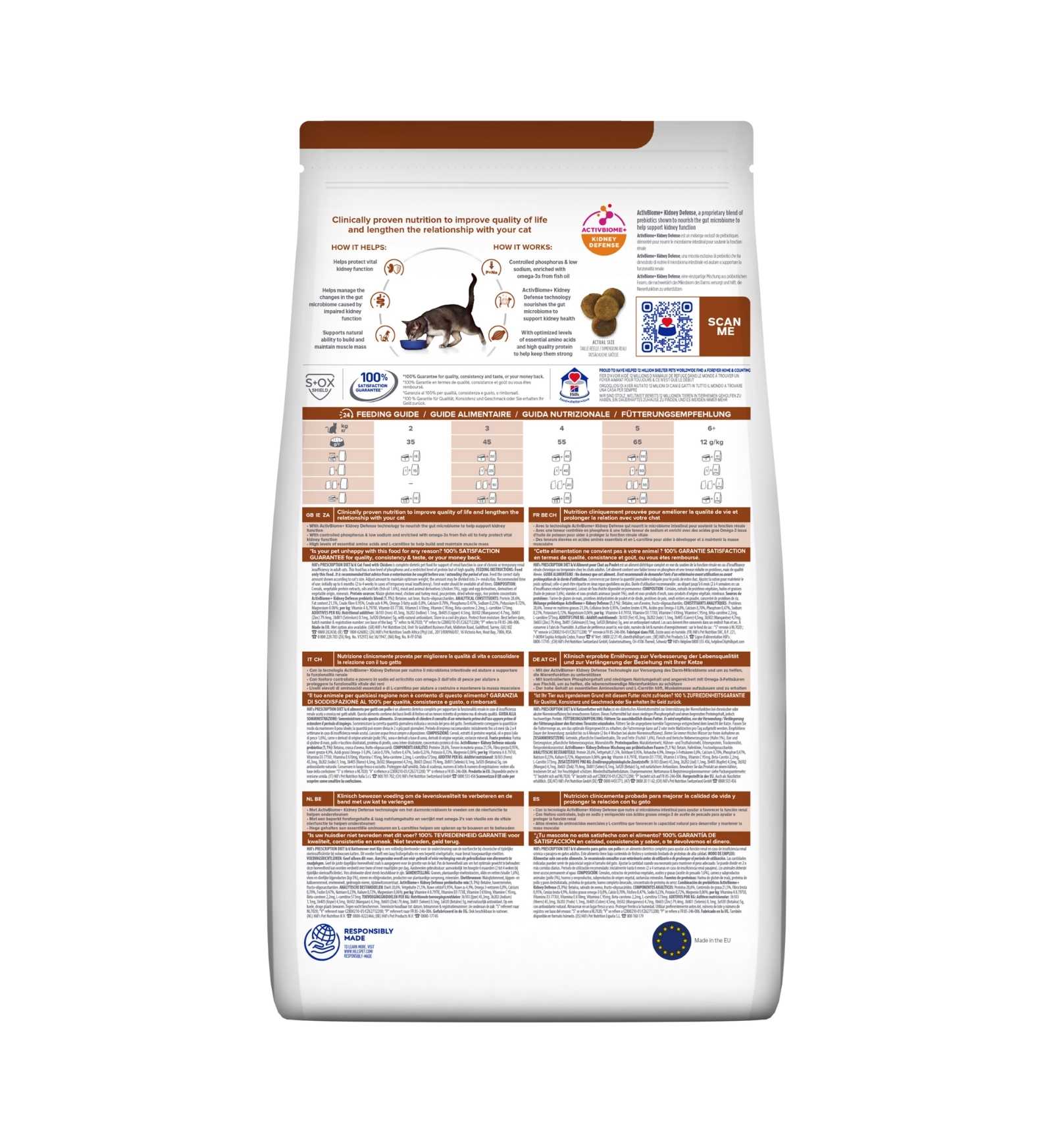 HILL'S PRESCRIPTION DIET GATTO K/D