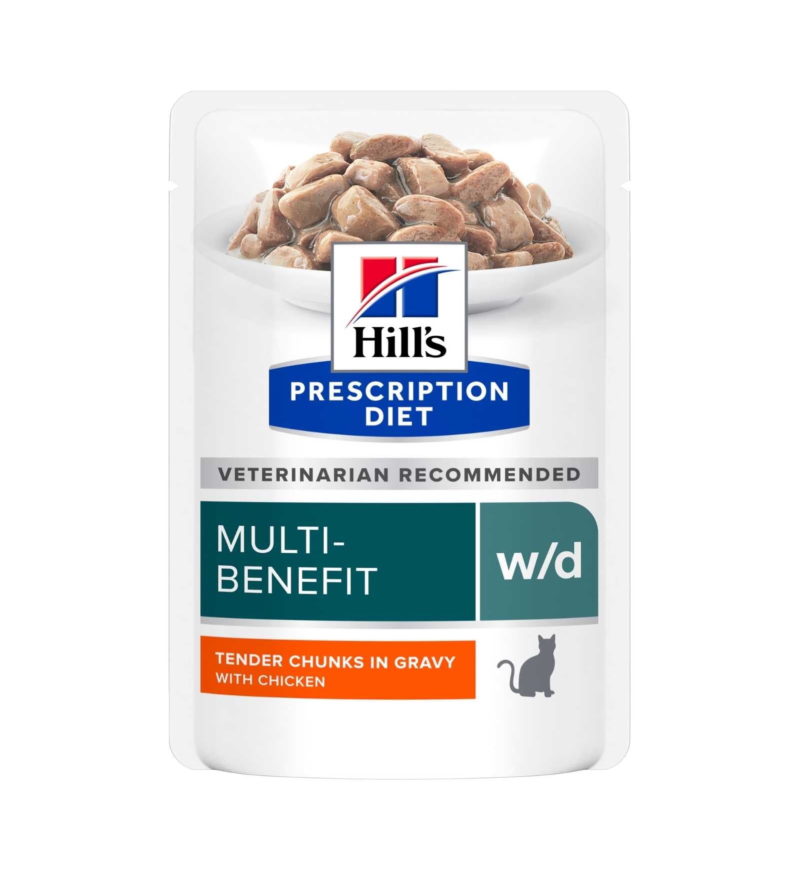 HILL'S PRESCRIPTION DIET GATTO W/D DA 85 GR IN BUSTA