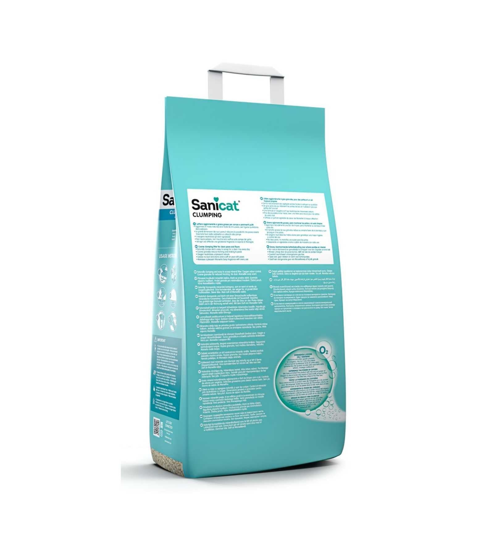 SANICAT LETTIERA CLUMPING MARSIGLIA DA 10 LT