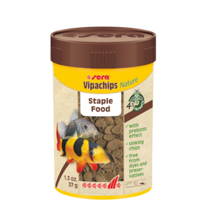 SERA PESCI MANGIME VIPACHIPS NATURE 100 ML 37 GR