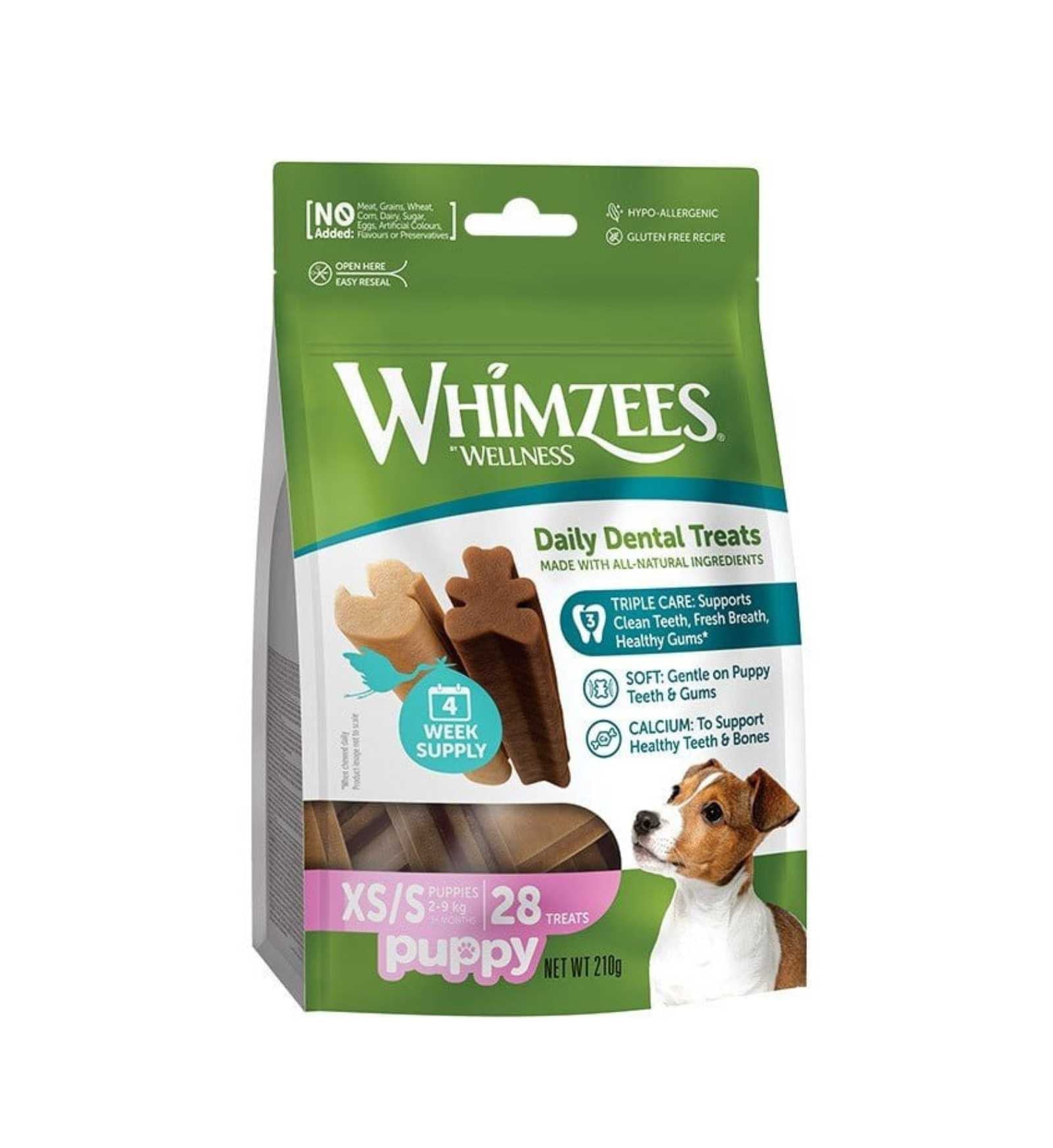 WHIMZEES CANE SNACK PUPPY XS/S DA 28 PEZZI