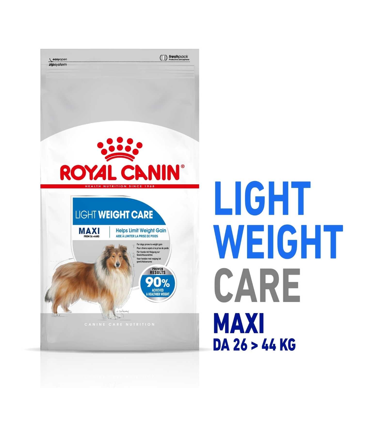 ROYAL CANIN CANE ADULT MAXI LIGHT WEIGHT CARE DA 12 KG