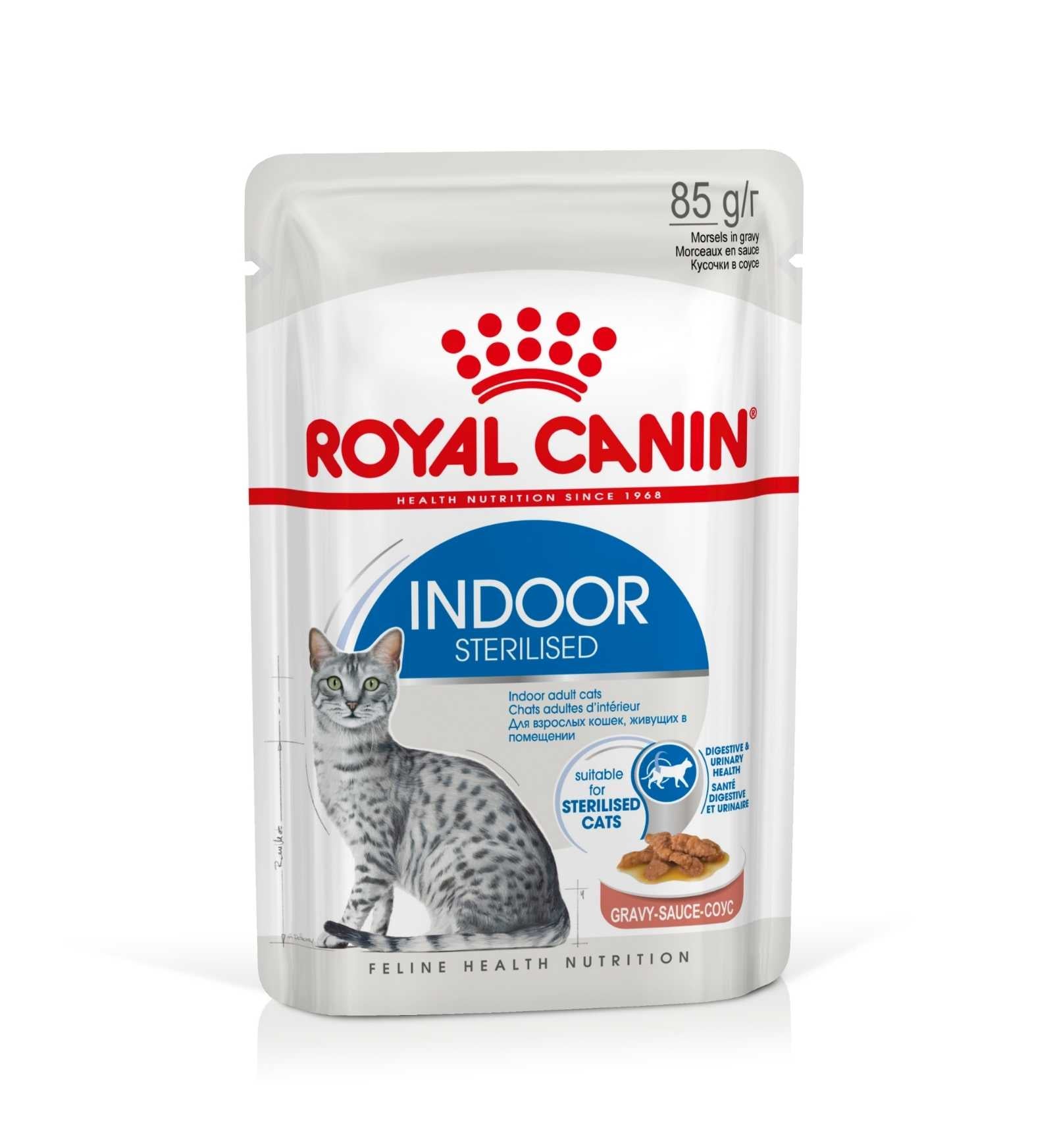 ROYAL CANIN GATTO INDOOR GRAVY DA 85 GR IN BUSTINA
