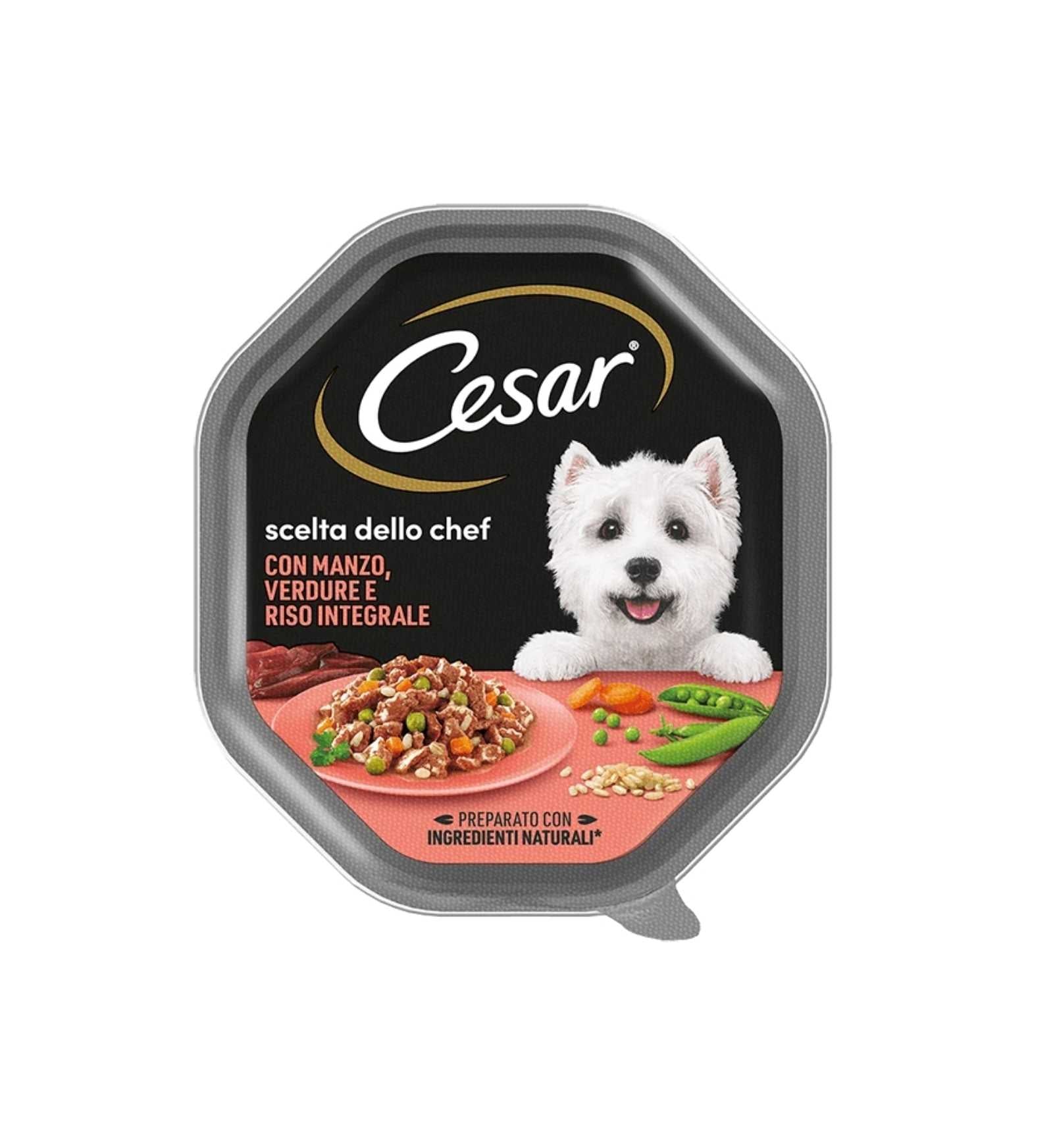CESAR CANE CHEF AL MANZO ALLA GRIGLIA DA 150 GR