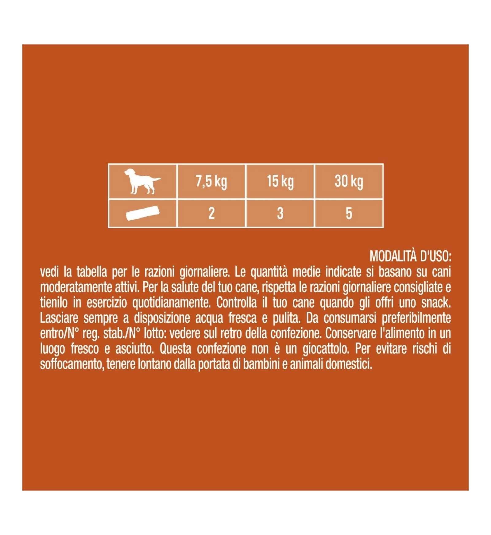 PURINA ADVENTUROS SNACK CANE RICCO IN BUFALO CON ANCIENT GRAIN E SUPERFOOD DA 120 GR
