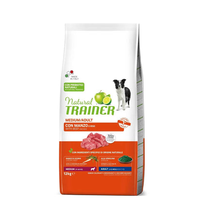TRAINER CANE NATURAL ADULT MEDIUM MANZO