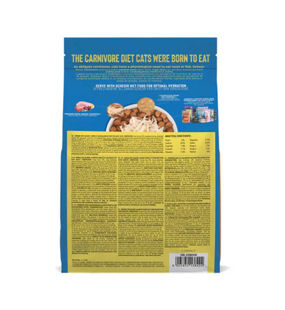 SCHESIR GATTO DRY BORN CARNIVORE ARINGA E SALMONE