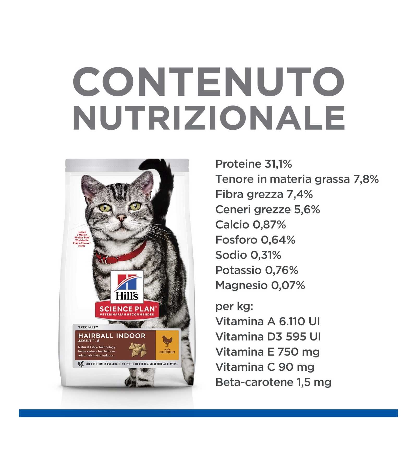 HILL'S SCIENCE PLAN GATTO ADULT HAIRBALL INDOOR AL POLLO