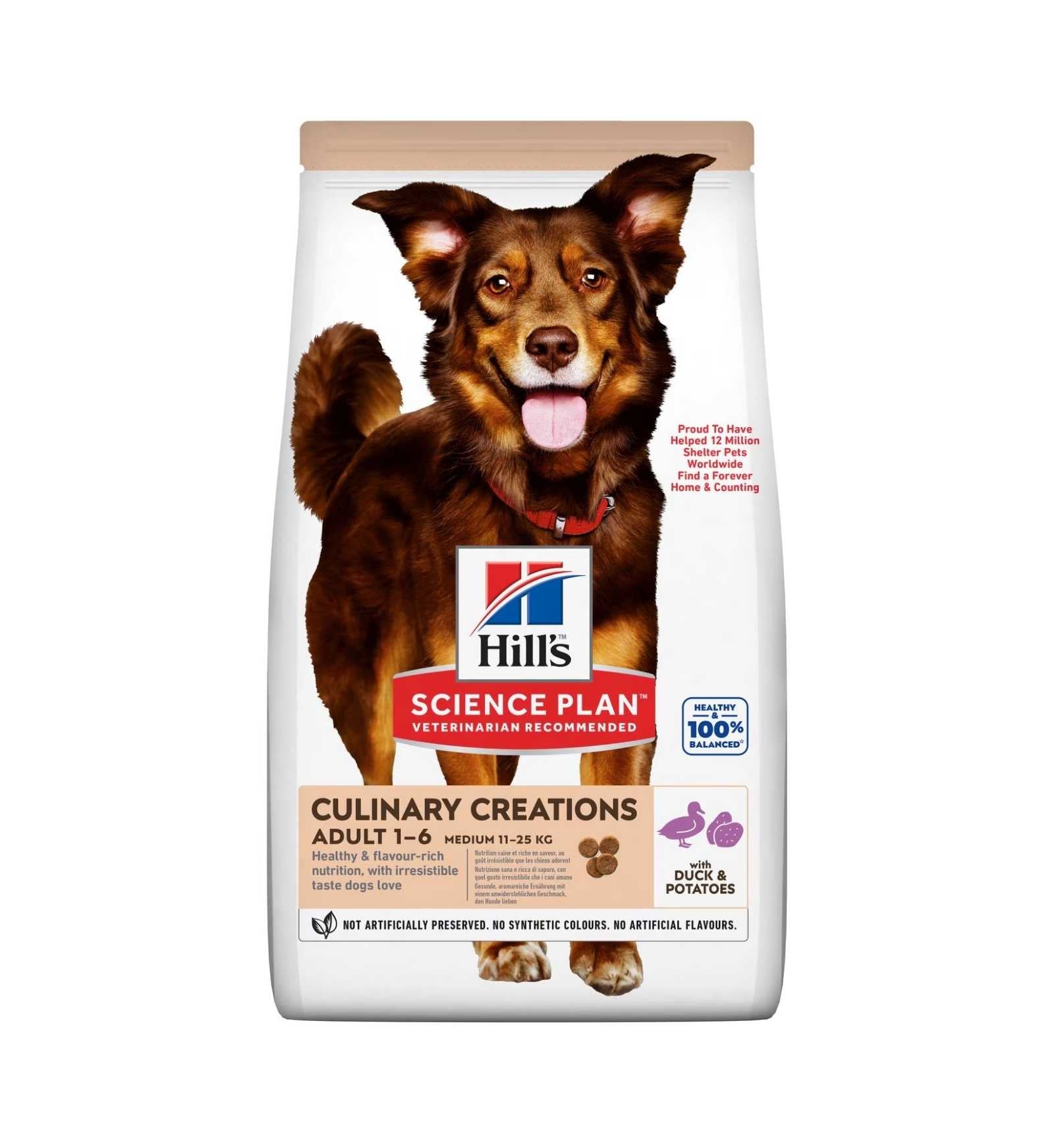 HILL'S SCIENCE PLAN CANE ADULT MEDIUM ANATRA E PATATE DA 12 KG