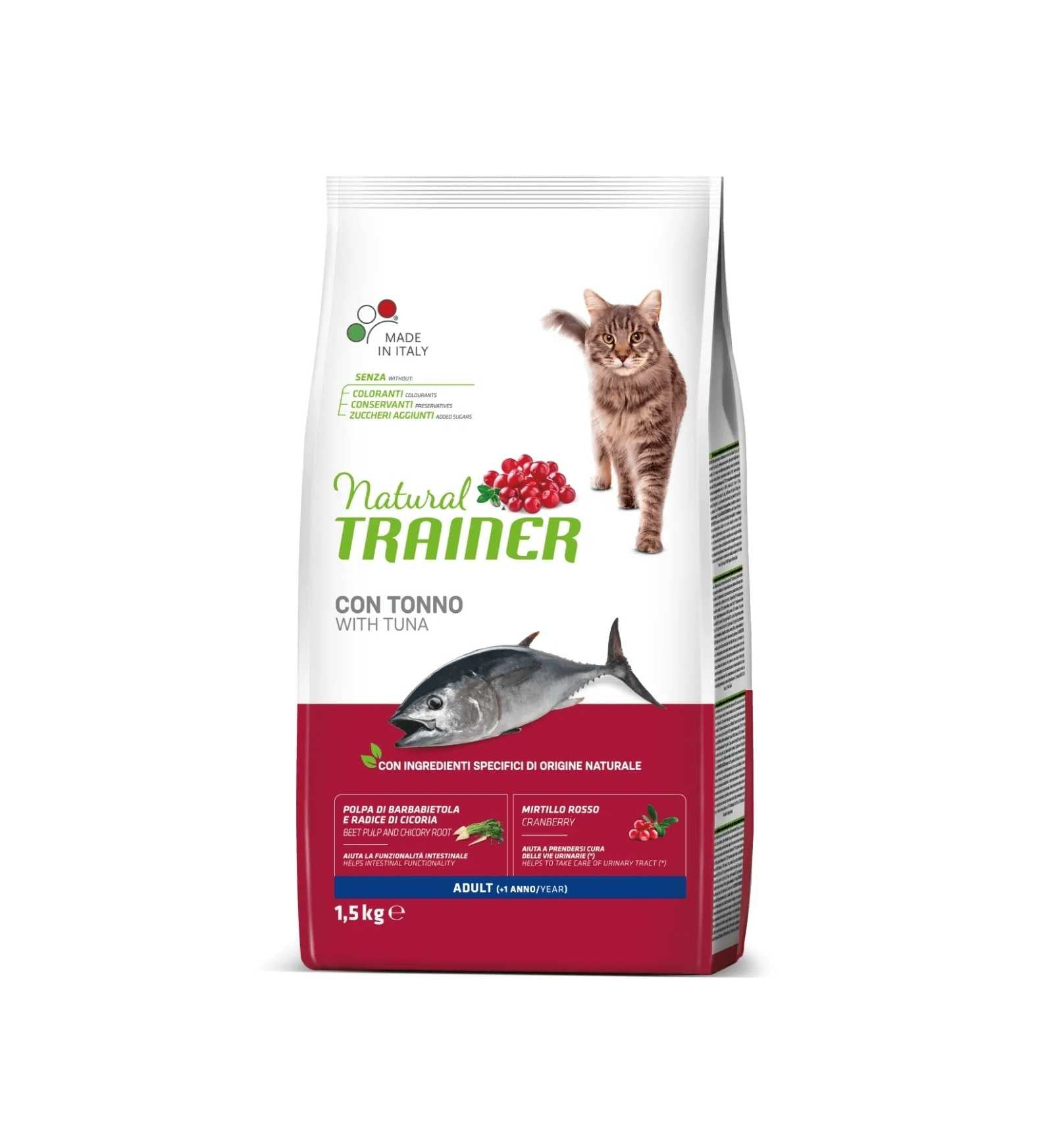TRAINER GATTO NATURAL ADULT TONNO