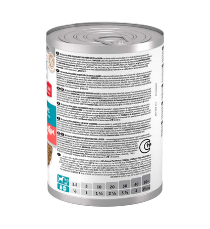 HILL'S SCIENCE PLAN CANE ADULT HYPOALLERGENIC SALMONE DA 363 GR IN LATTINA