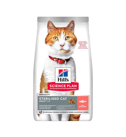 HILL'S SCIENCE PLAN GATTO ADULT STERILIZZATO AL SALMONE DA 3 KG