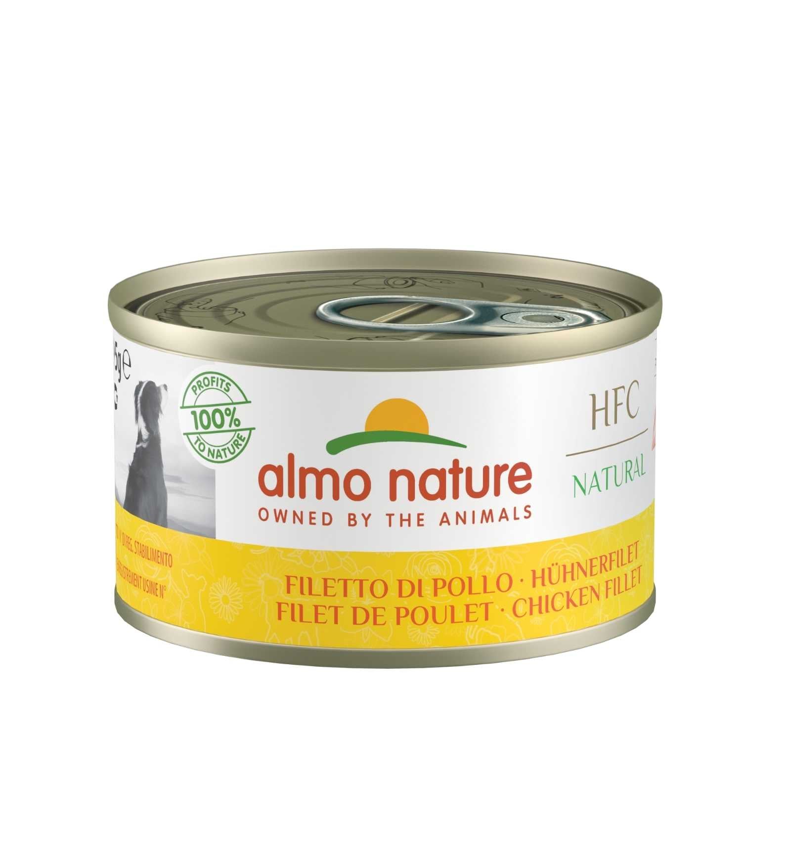 ALMO NATURE CANE CLASSIC CON FILETTO DI POLLO DA 95 GR IN LATTINA