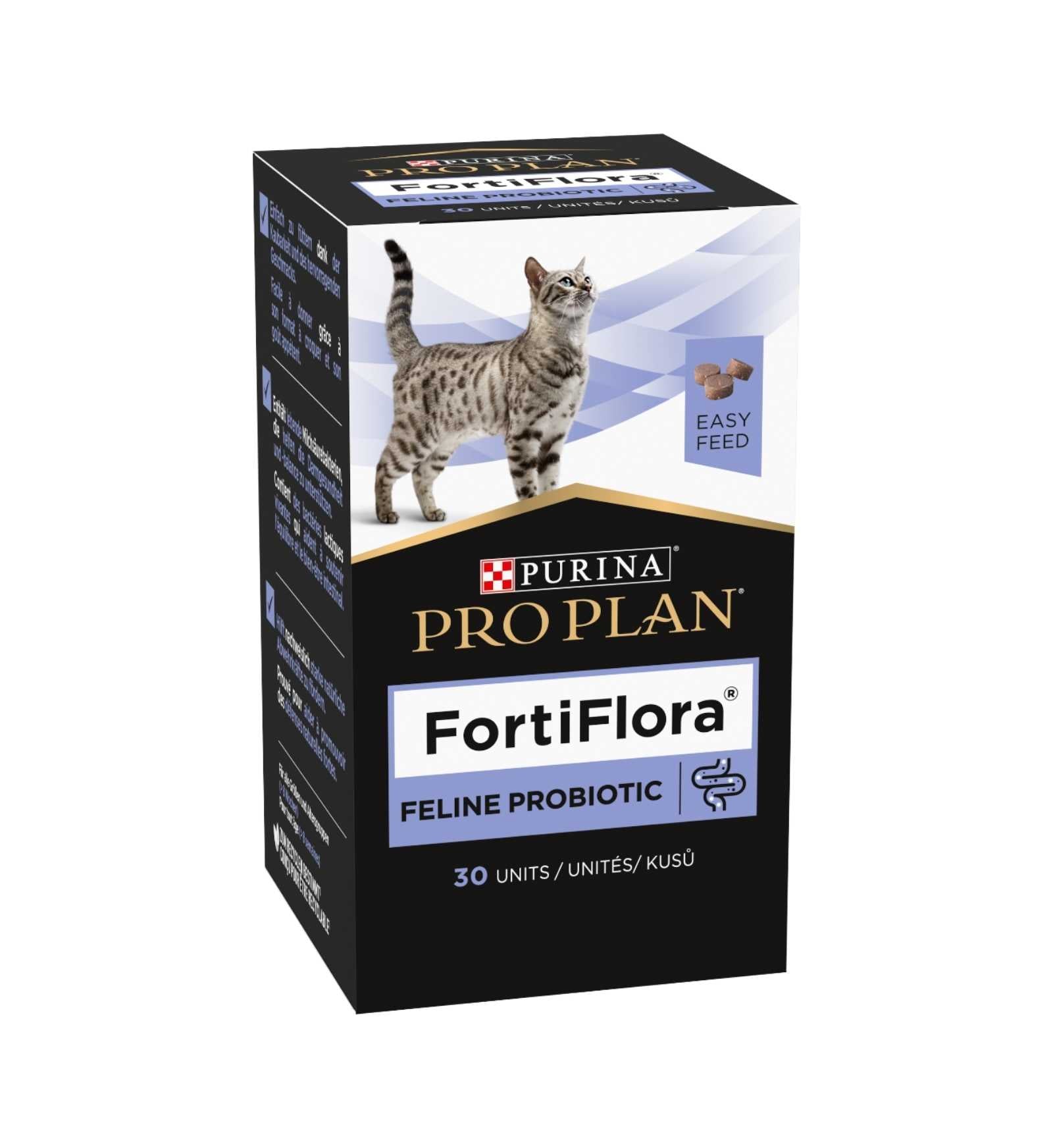 PURINA VETERINARY DIET GATTO FORTIFLORA 30 COMPRESSE MASTICABILI DA 0,5 GR