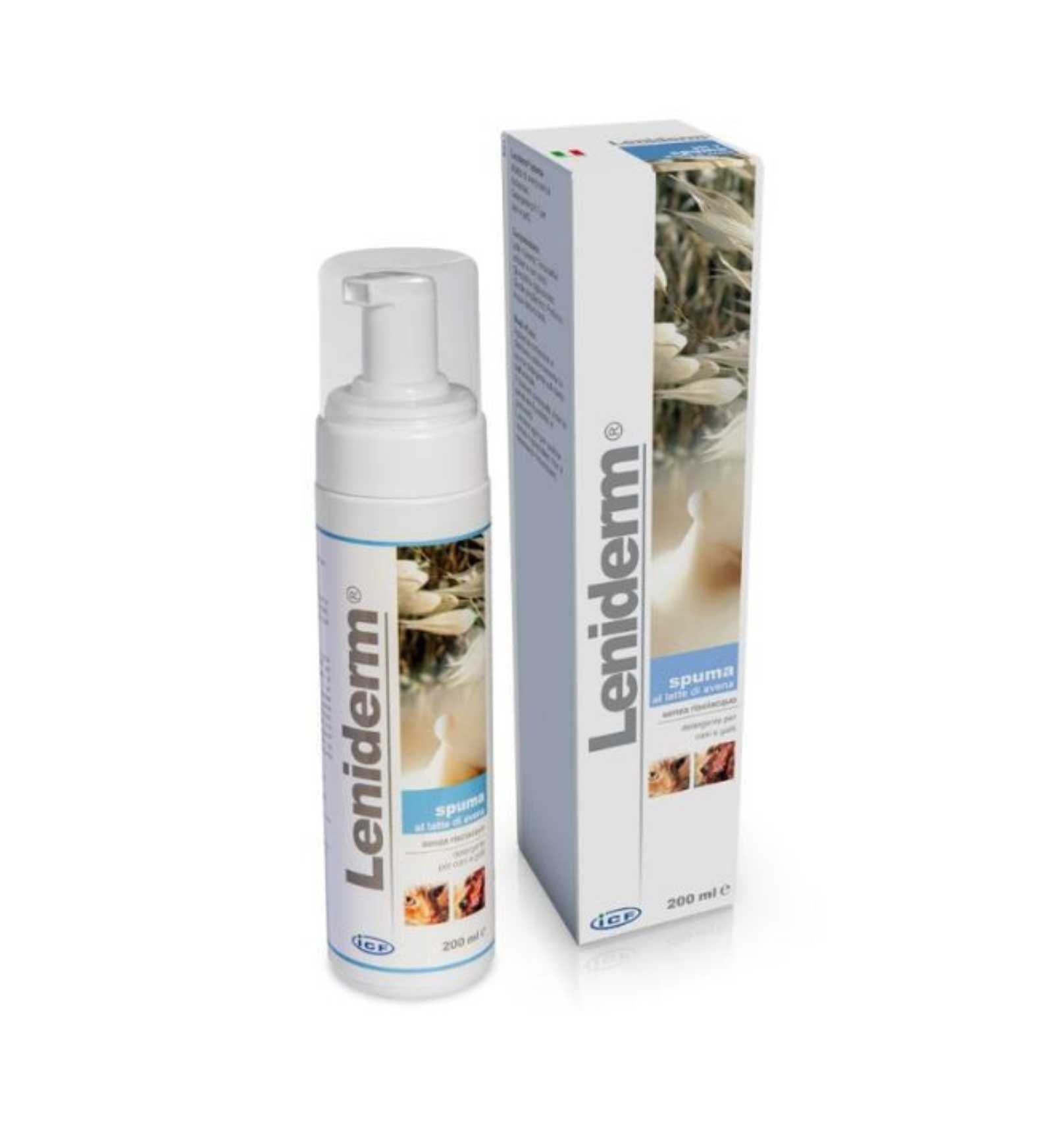 ICF CANE E GATTO LENIDERM SPUMA DA 200 ML