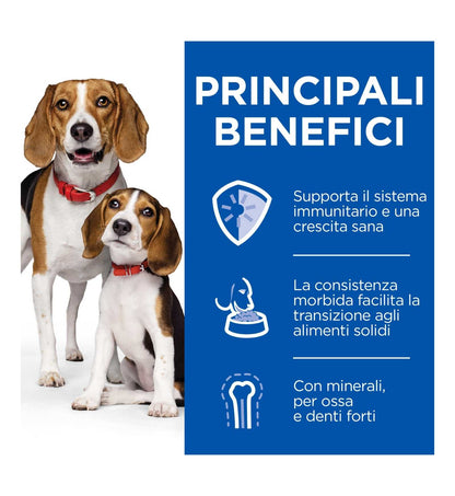 HILL'S SCIENCE PLAN CANE PUPPY E MOTHER MOUSSE AL POLLO DA 200 GR IN LATTINA