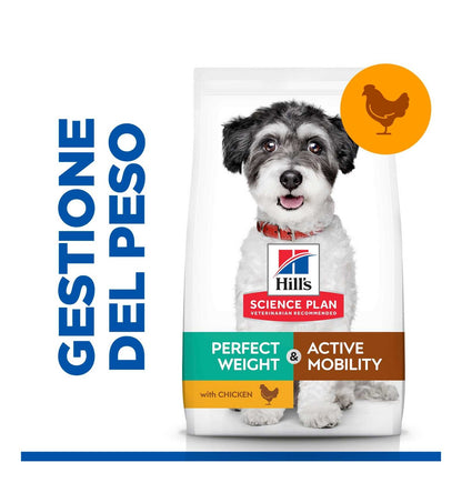 HILL'S SCIENCE PLAN CANE ADULT SMALL & MINI PERFECT WEIGHT MOBILITY DA 1,5 KG