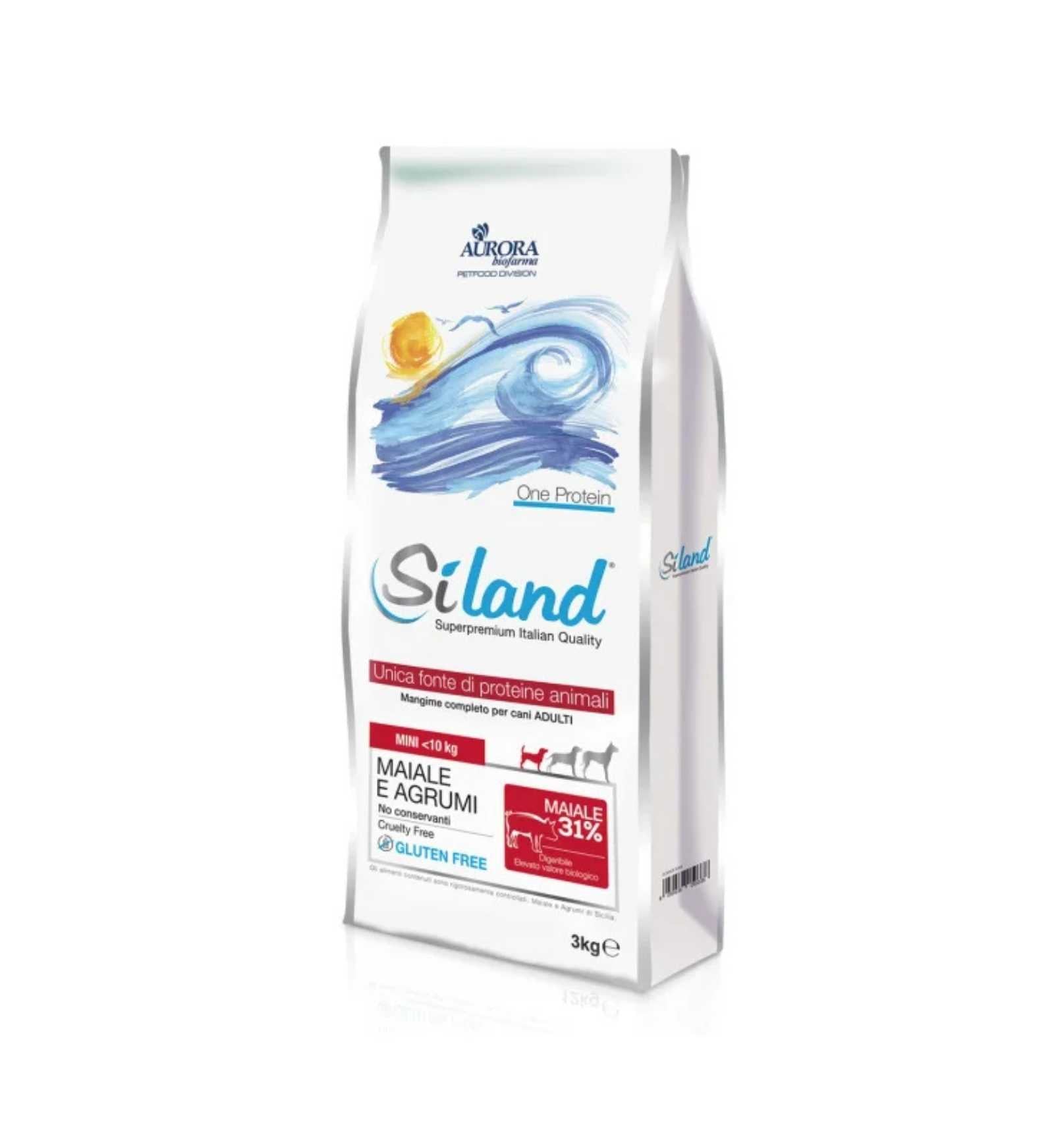 AURORA BIOFARMA SILAND CANE DIET ADULT MINI MONOPROTEICO CON MAIALE DA 3 KG