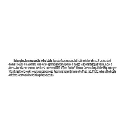 PURINA VETERINARY DIET GATTO NF RENAL FUNCTION ADVANCE CARE MOUSSE DA 195 GR IN LATTINA