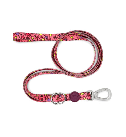 MORSO CANE GUINZAGLIO REGOLABILE PINK THINK SMALL