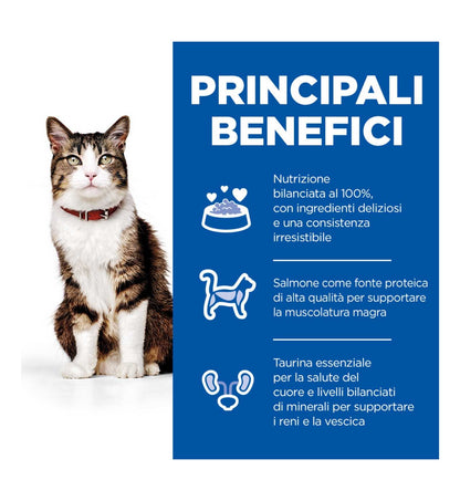 HILL'S SCIENCE PLAN GATTO CULINARY CREATIONS ADULT SALMONE E CAROTA DA 1,5 KG