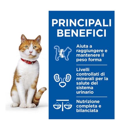 HILL'S SCIENCE PLAN GATTO ADULT STERILIZZATO HEALTY CUISINE POLLO E VERDURE DA 80 GR IN BUSTA