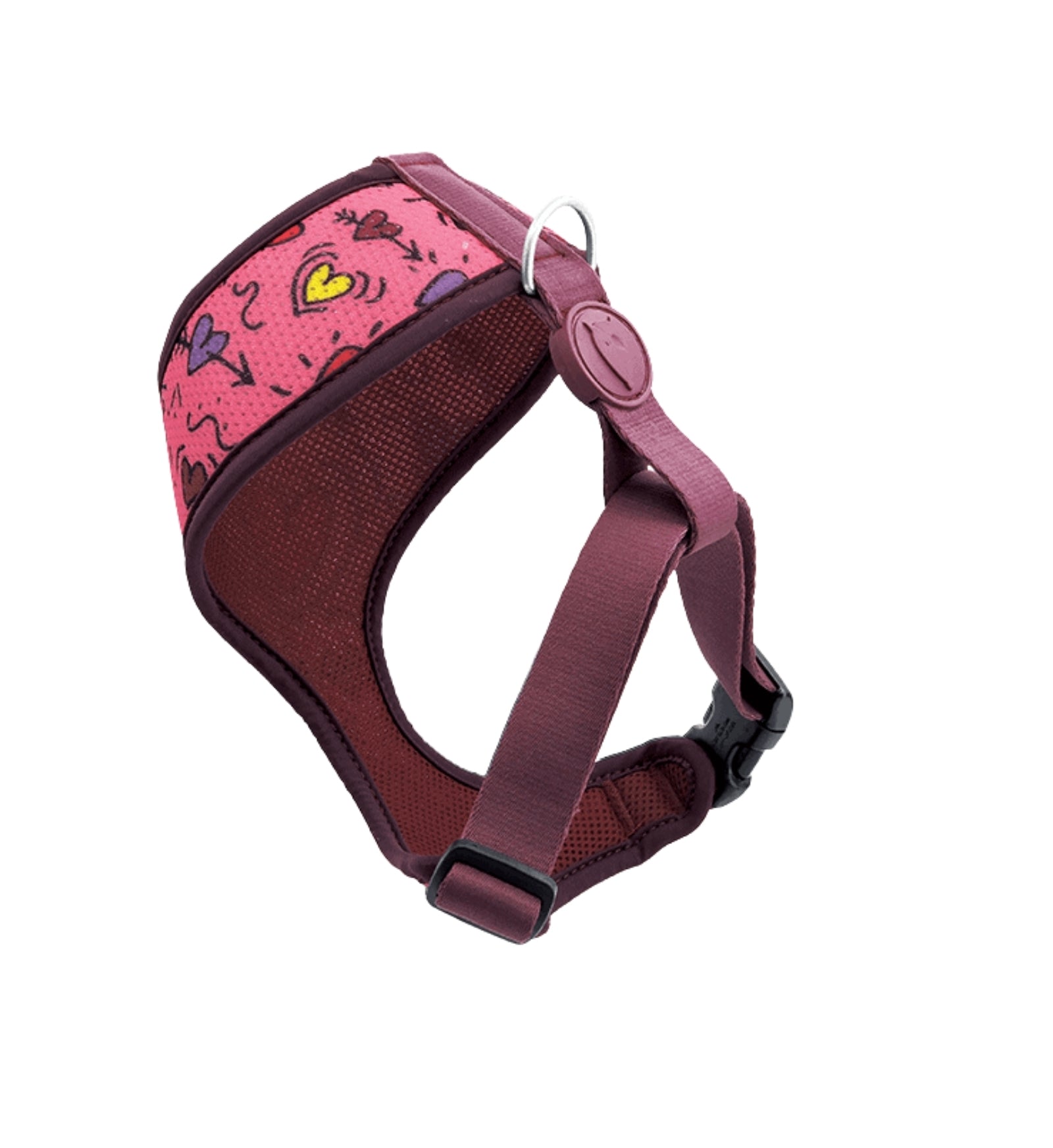 MORSO CANE PETTORINA AIR MESH PINK THINK XSMALL
