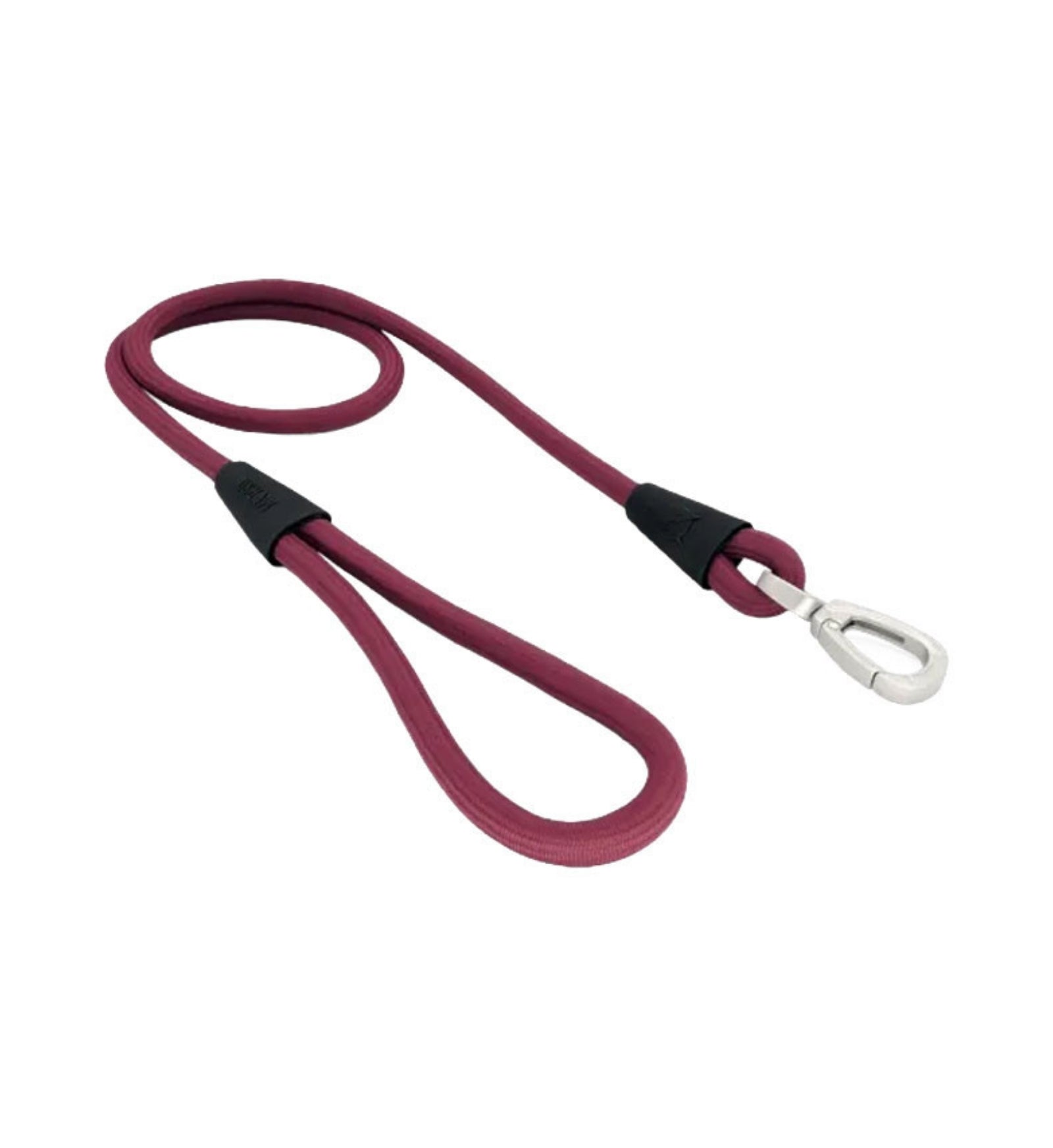 MORSO CANE GUINZAGLIO CORDA PRUGNA NERO 120 CM