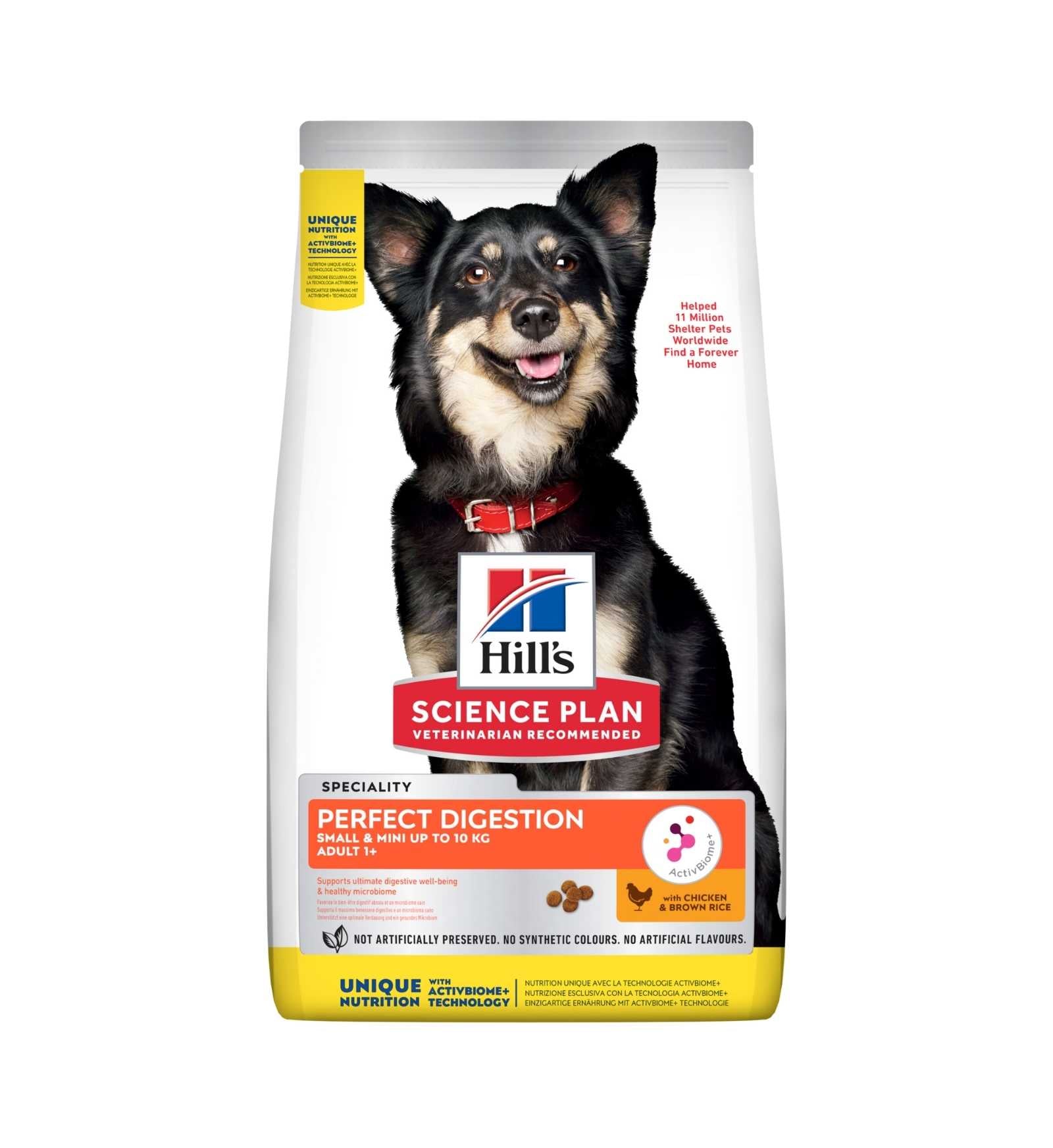 HILL'S SCIENCE PLAN CANE ADULT SMALL & MINI PERFECT DIGESTION DA 1,5 KG