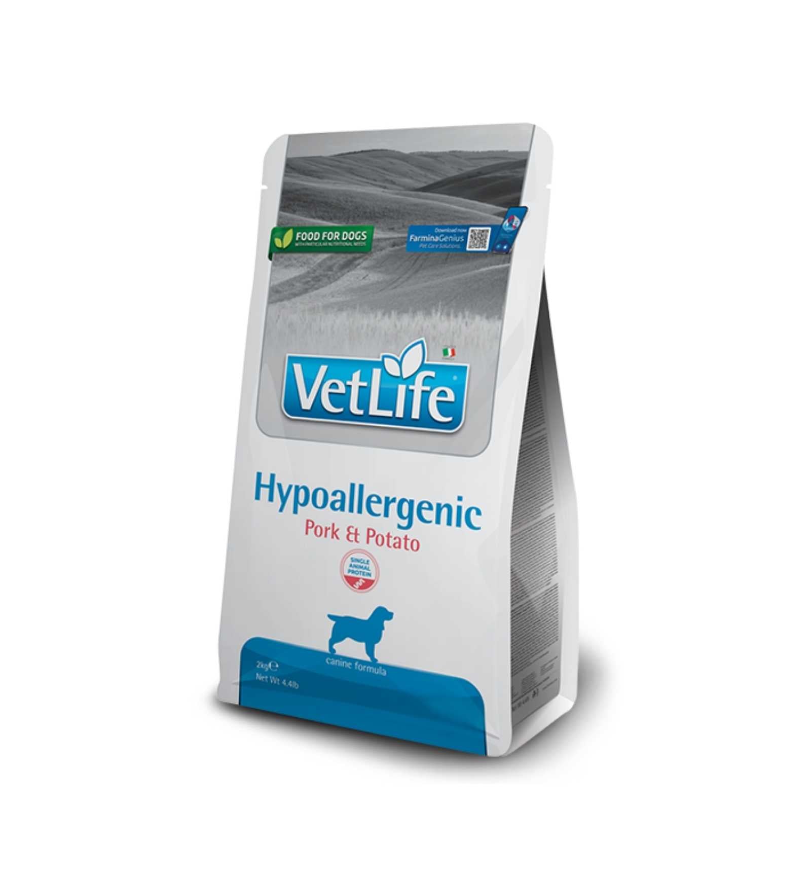FARMINA VET LIFE CANE HYPOALLERGENIC MAIALE  E PATATE